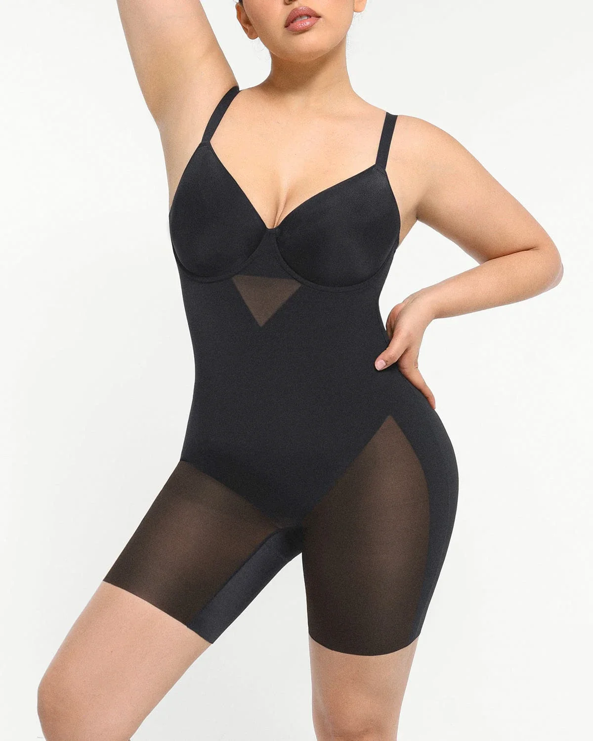 Bare Essentials™ Cream Touch™ Full Coverage Seamless Shaping Bodysuit - Image 5