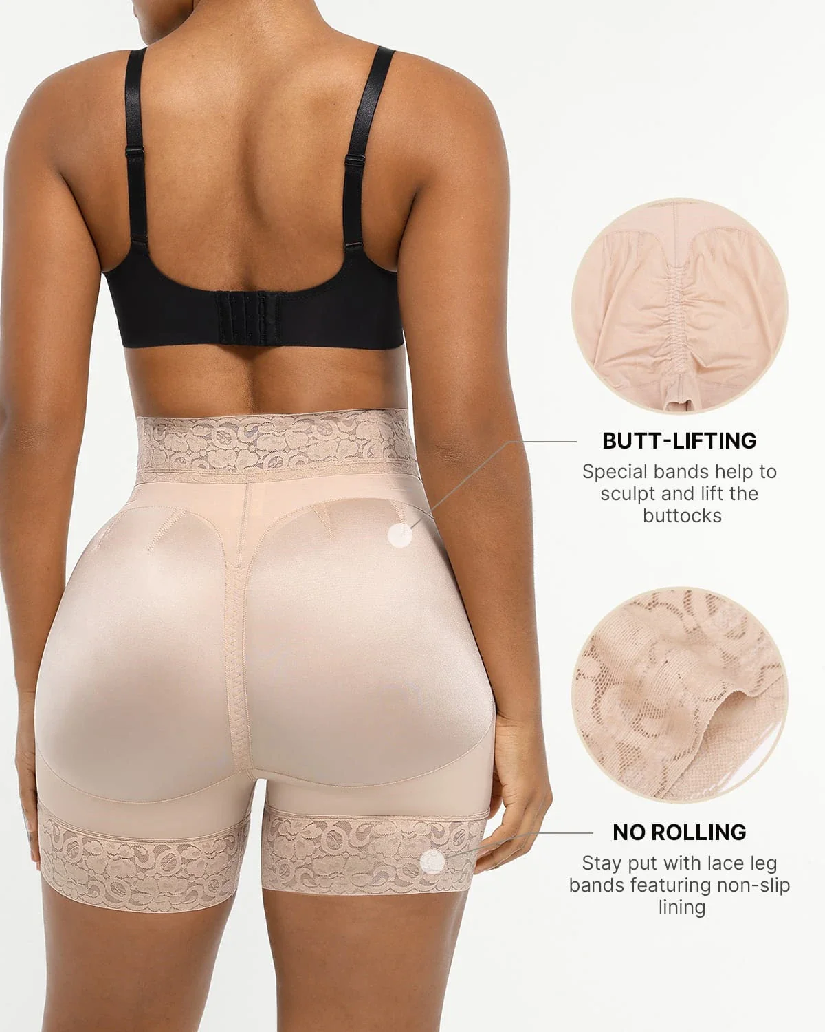 BOOT-YEAH™ AirSlim® Mid-Rise Steel Boned Butt-Lifting Short - Image 2