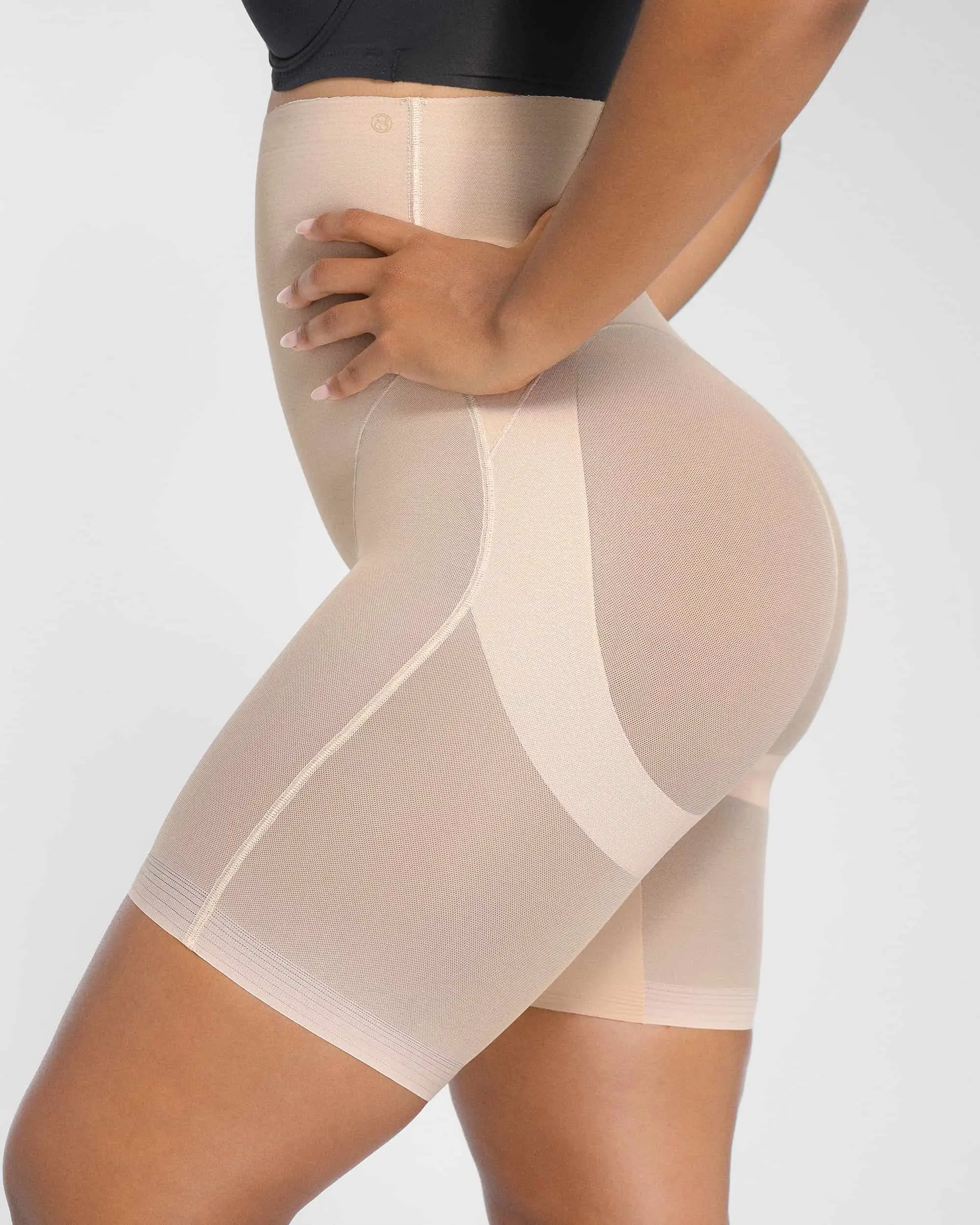 BOOT-YEAH™ MeshSmooth™ Butt-Lifting Mid Thigh Short - Image 11