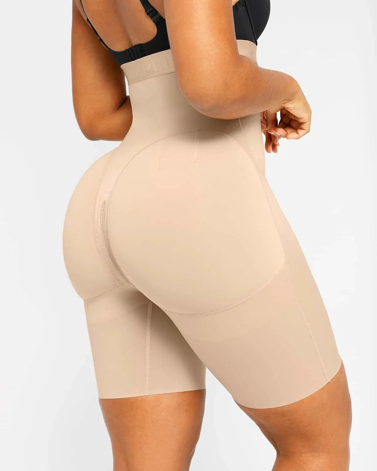 BOOT-YEAH™ SilkSculpt Butt-Lifting High-Waisted Short - Image 19