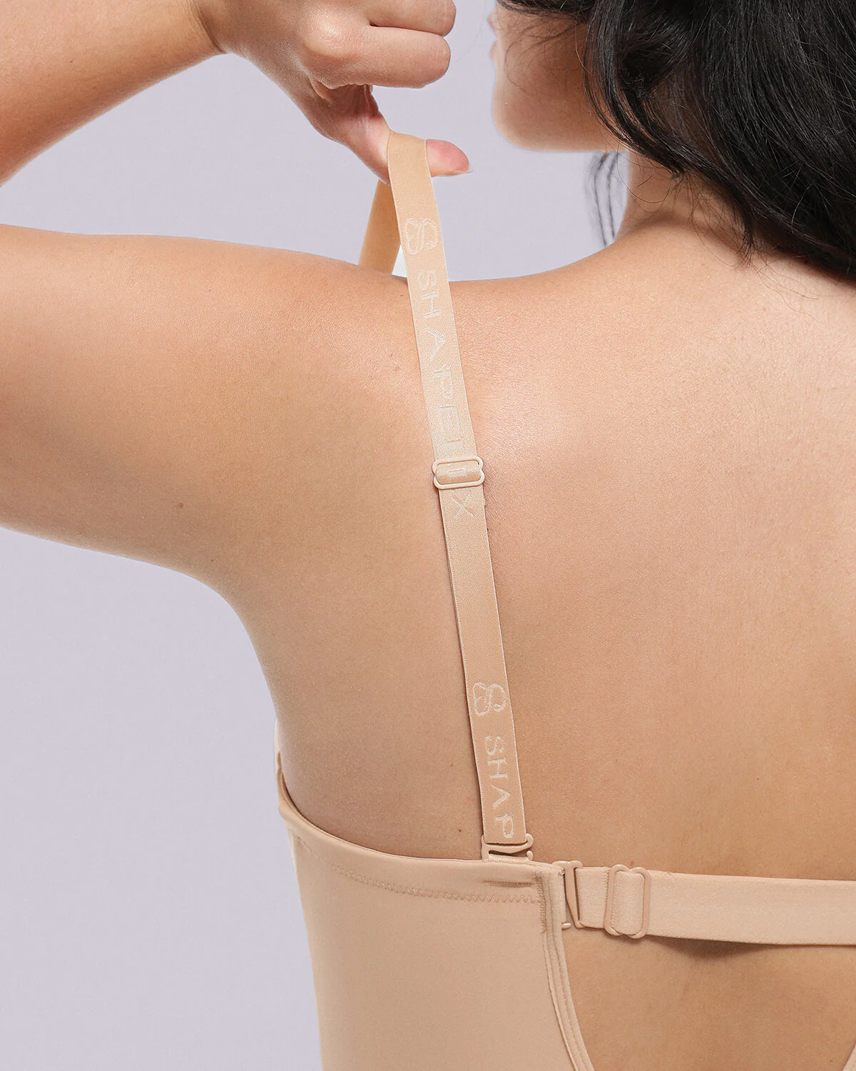 Bare Essentials™ AirSlim® Strapless Mid Thigh Bodysuit - Image 10