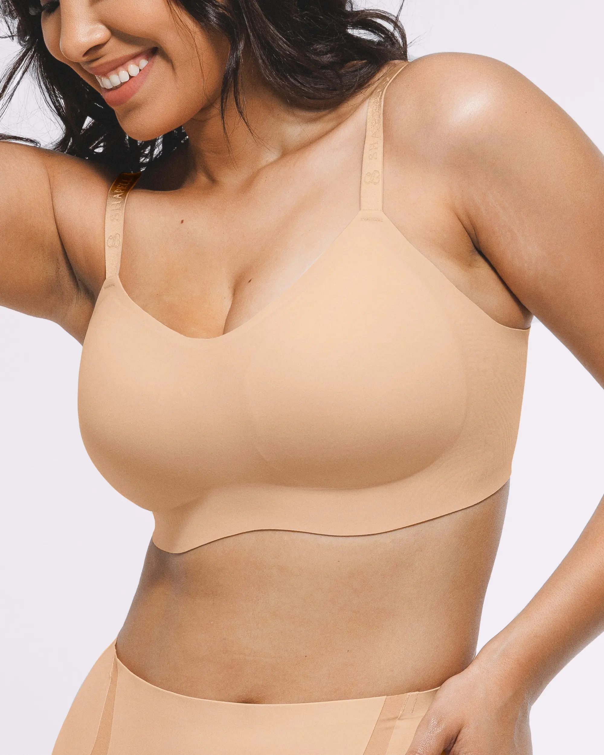 Bare Essentials™ Cream Touch™ Smoothing Wireless Bra - Image 14