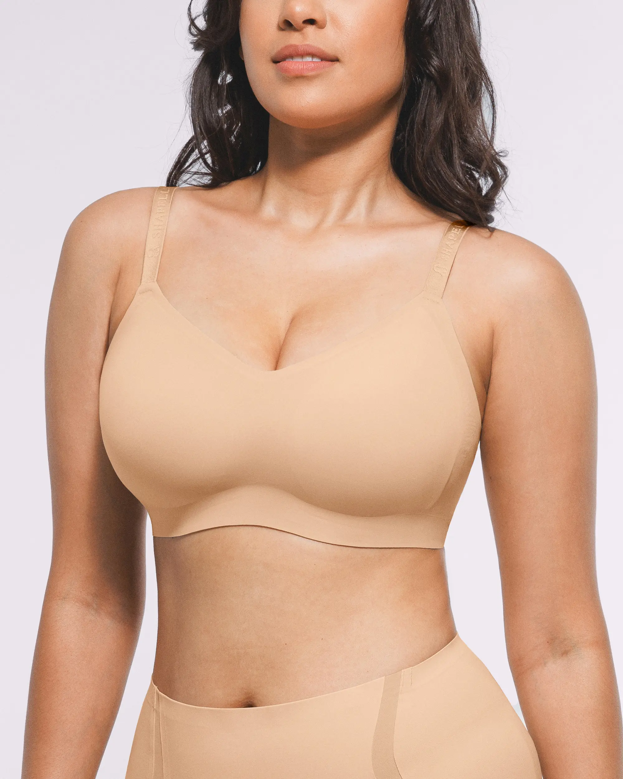 Bare Essentials™ Cream Touch™ Smoothing Wireless Bra - Image 9