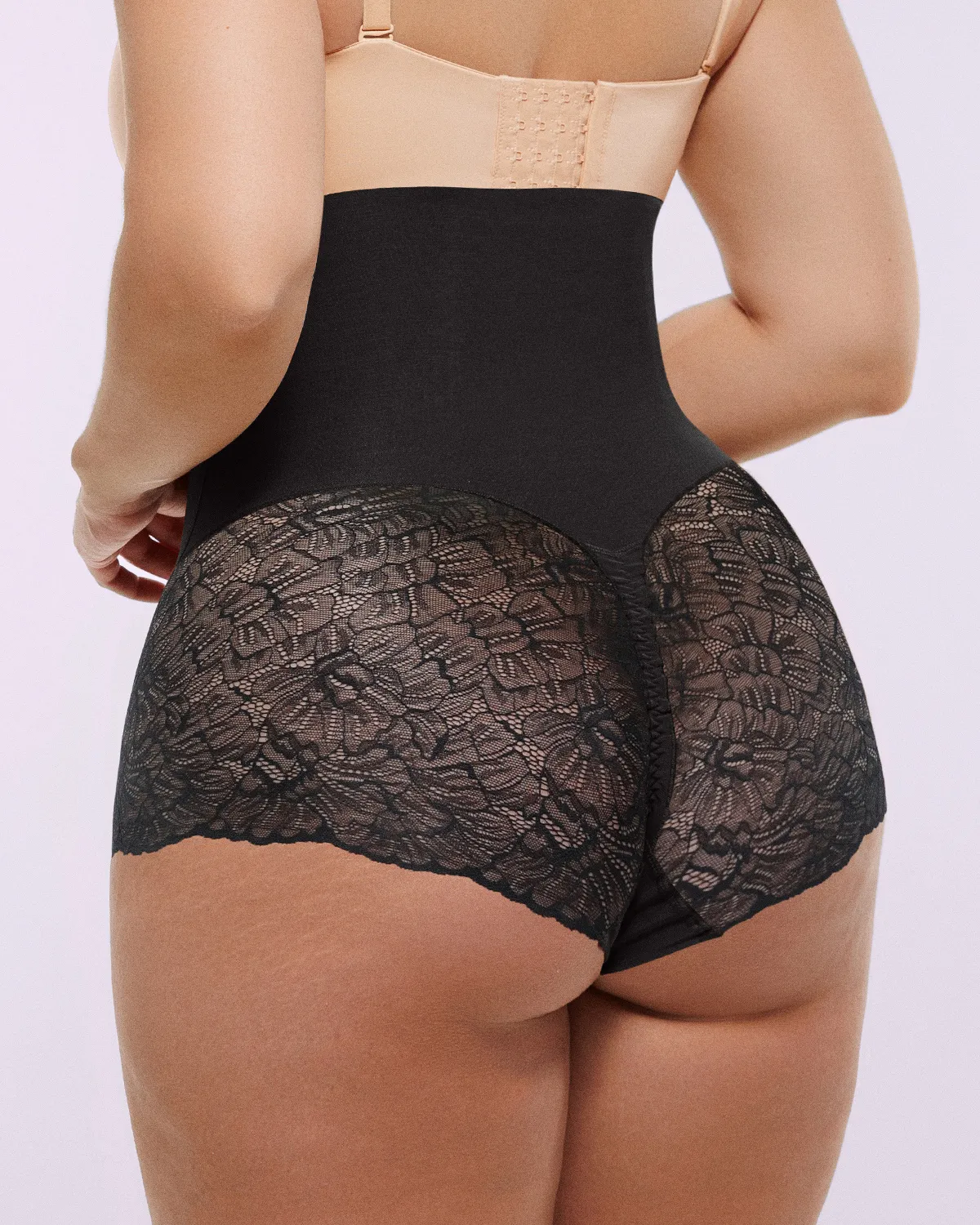Bare Essentials™ MeshSmooth™ High-Waisted Sheer Lace Brief - Image 18