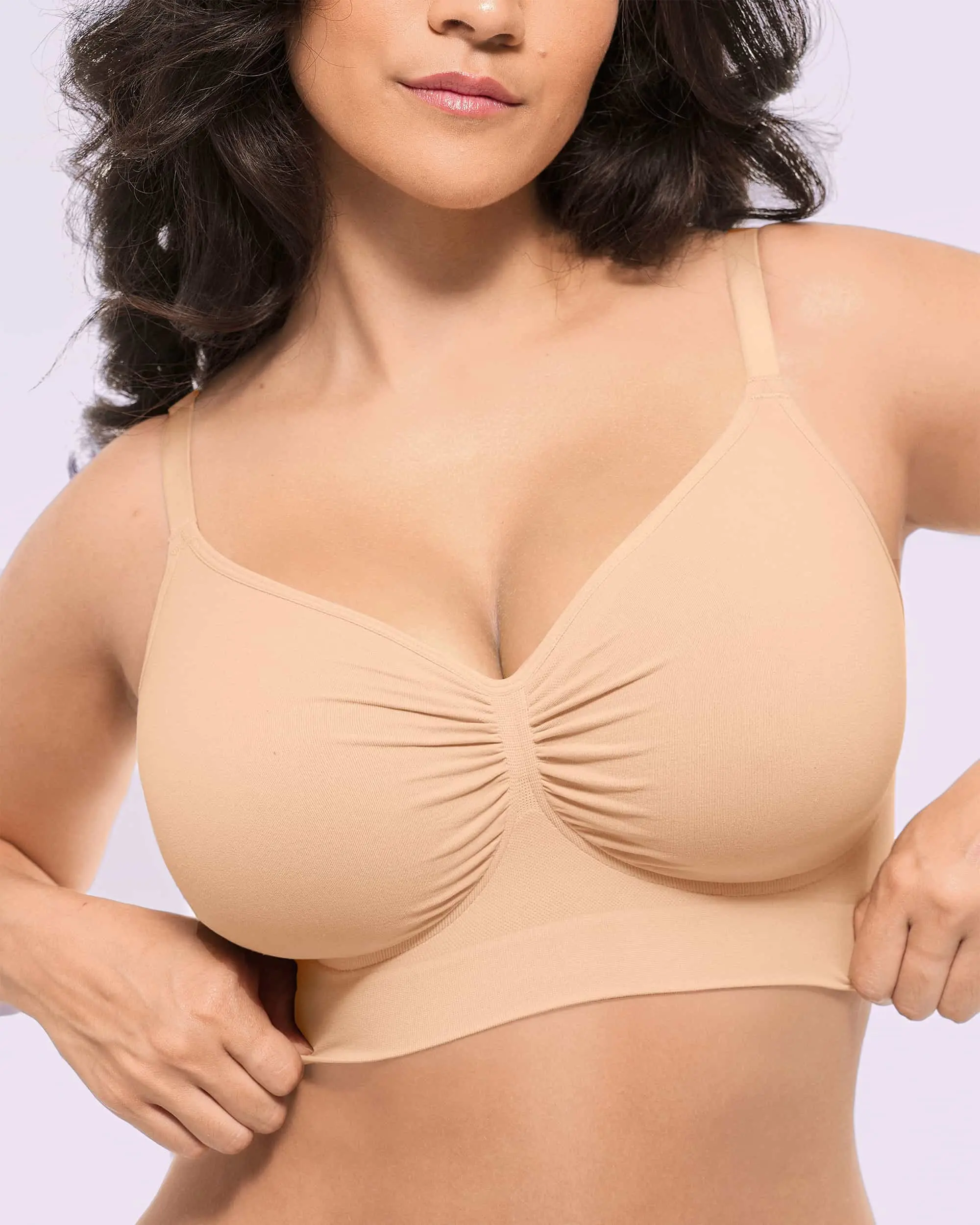 Bare Essentials™ Skin Flow Smooth Unlined Wireless Bra Triple Bundle - Image 18