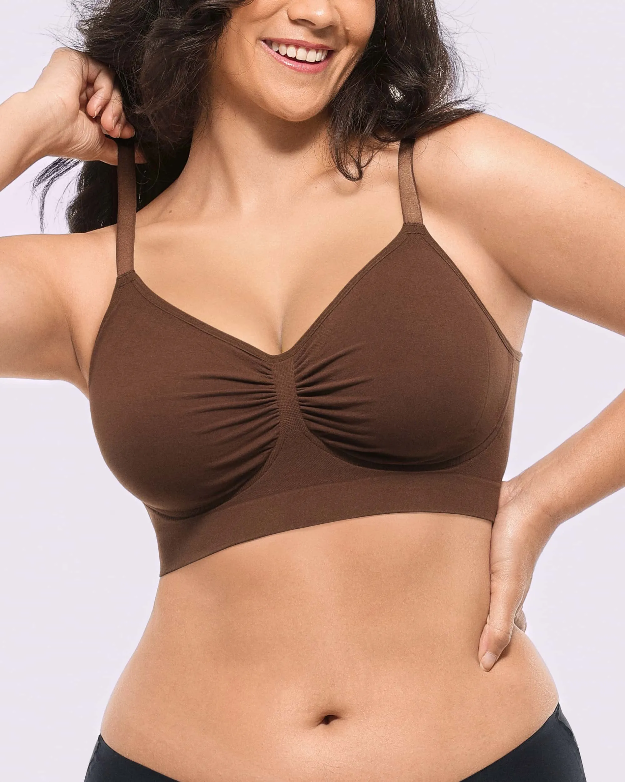 Bare Essentials™ Skin Flow Smooth Unlined Wireless Bra Triple Bundle - Image 4