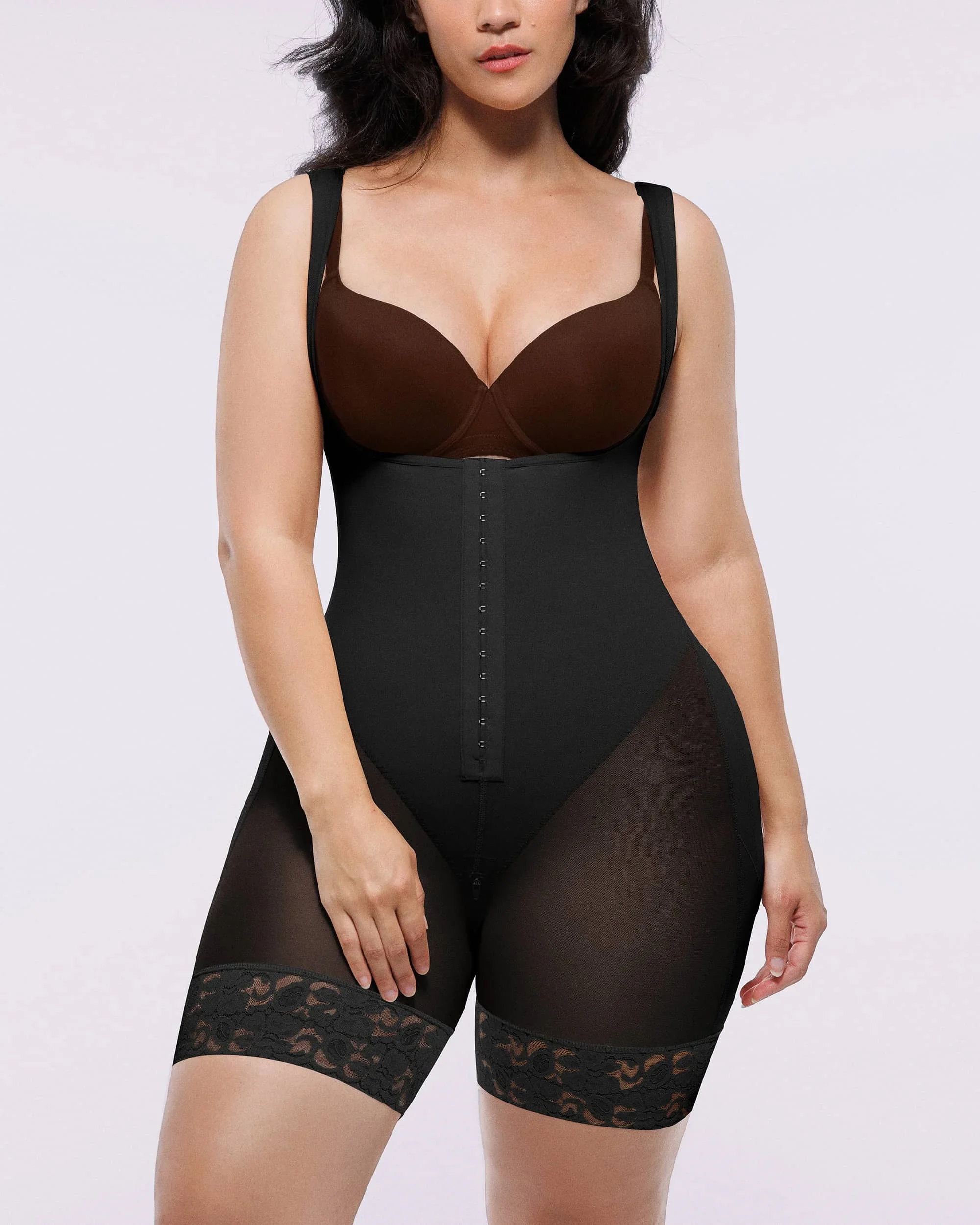 BOOT-YEAH™ AirSlim® Extreme Compression Open Bust Bodysuit - Image 11