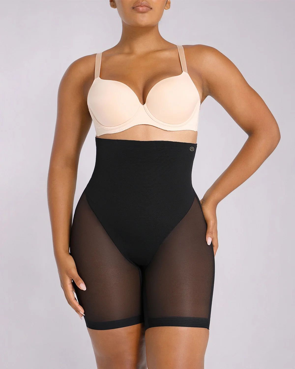 BOOT-YEAH™ MeshSmooth™ High-Waisted Mid Thigh Short + Capri - Image 10