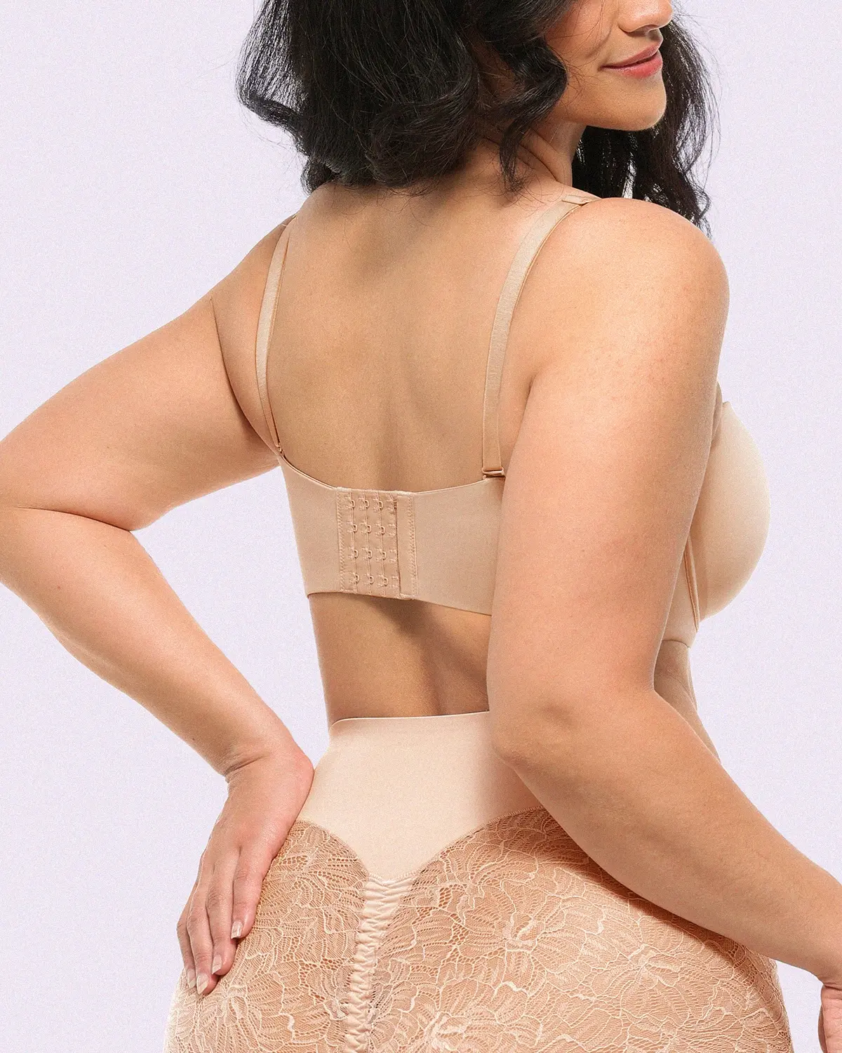 Bare Essentials™ AirSlim® Convertible Strapless Push Up Bra - Image 4