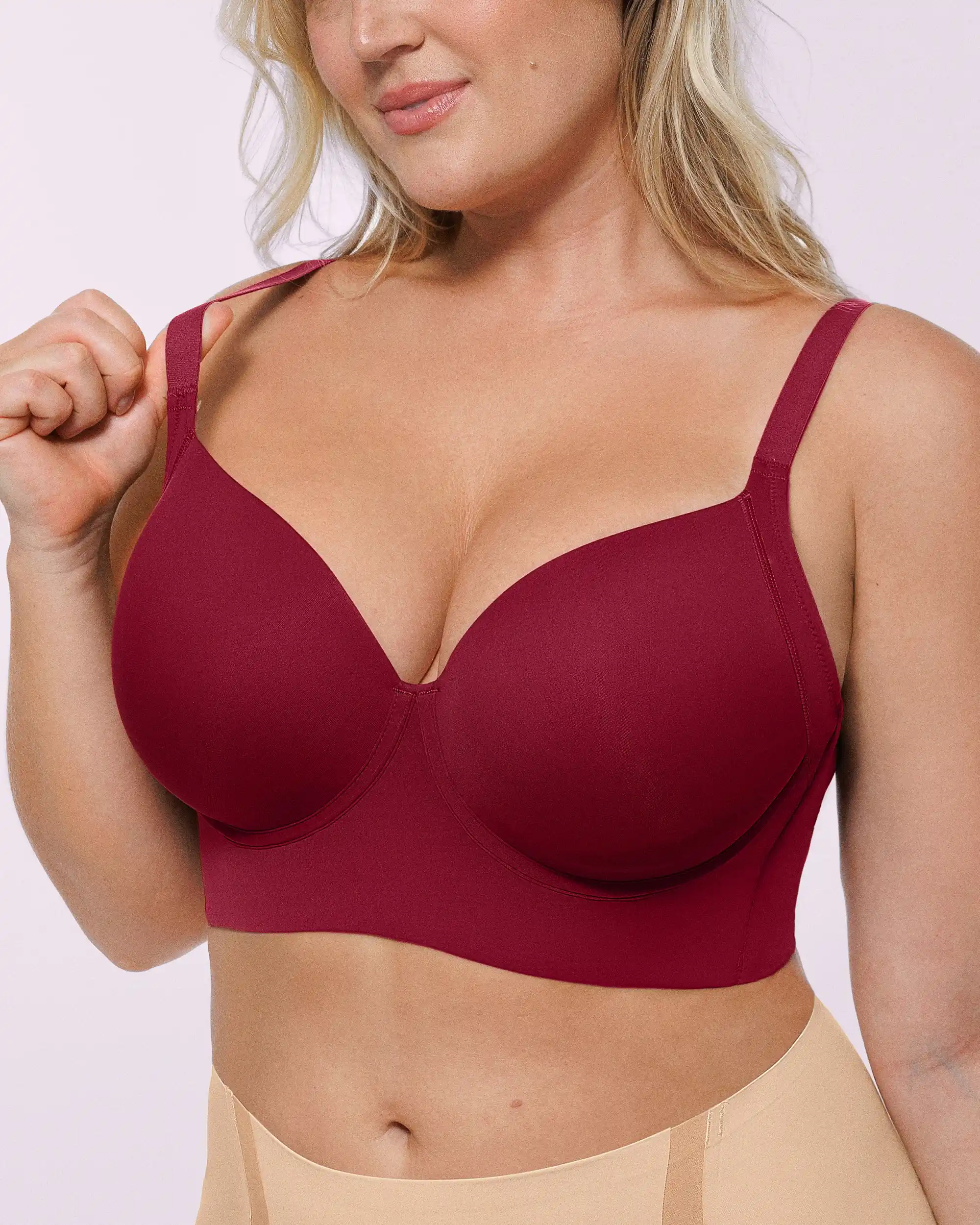 Bare Essentials™ AirSlim® Back Smoothing Underwire Push-Up Bra - Image 36
