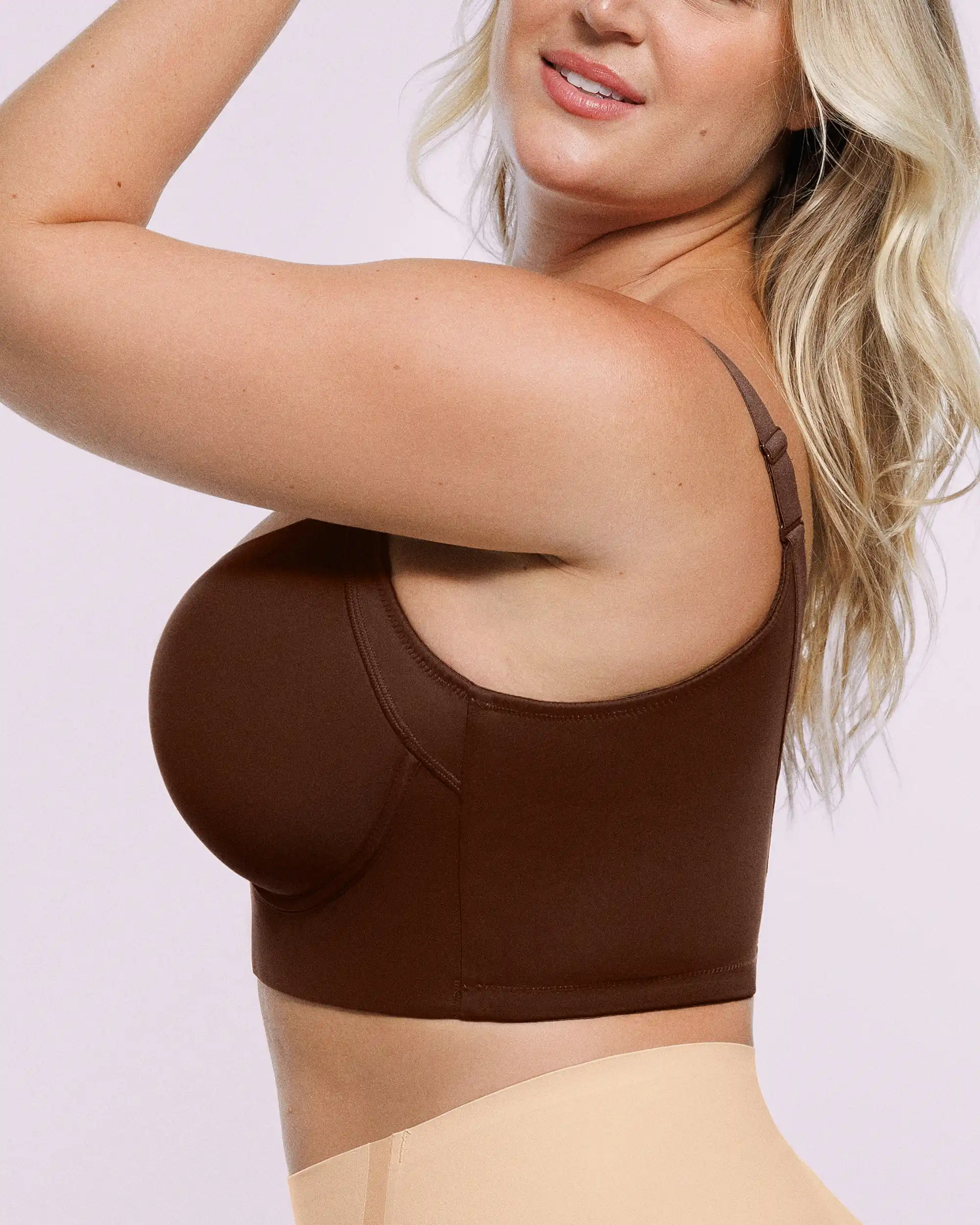 Bare Essentials™ AirSlim® Back Smoothing Underwire Push-Up Bra - Image 5